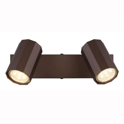 Globo Bronzen plafondlampJames dubbel - 57919-2