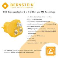 Bernstein Tools for Electronics ESD-aardingsstekker - thumbnail
