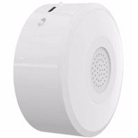 WOOX r7051 smart indoor siren, wifi 2.4 ghz, zigbee 3.0, 30m, white - thumbnail
