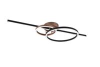 Trio PlafondlampMontilla zwart - 643010302 - thumbnail