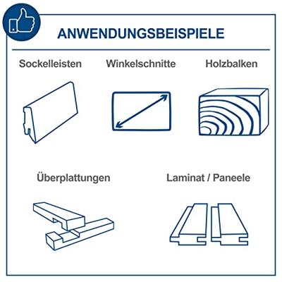 Scheppach HM80L Afkortzaagmachine - 1500 watt 230v 3901105915 - thumbnail