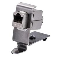 Roline Montagerailadapter DIN-rails 1 poort Zilver (metallic) - thumbnail