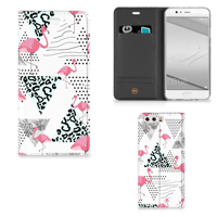 Huawei P10 Plus | Hoesje maken | Flamingo Triangle - thumbnail