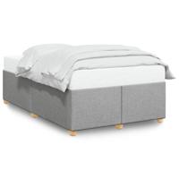 Bedframe zonder matras 120x190 cm stof lichtgrijs - thumbnail