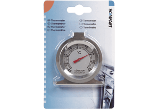 Scanpart koelkast & diepvries thermometer roestvrij staal Koelkast accessoire Grijs