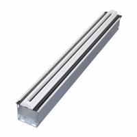 Line - Instucbaar Lijnrooster - Lengte 1250mm - 1 Sleuf - Hoogte 12mm - Incl. Plenumbox 125mm - thumbnail