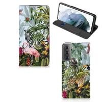 Smartphone hoesje voor Samsung Galaxy S21 FE Jungle - thumbnail