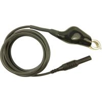 Cliff CIH22105 Meetsnoer Stekker 4 mm Krokodilklem 2.00 m Zwart 1 stuk(s) - thumbnail