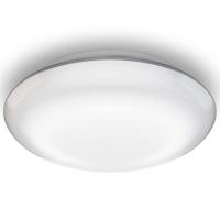 Steinel 035440 LED AUSSENLEUCHTE DL VARIO S WW WS LED-buitenlamp met bewegingsmelder (wand) LED Zonder 9.8 W Zilver - thumbnail