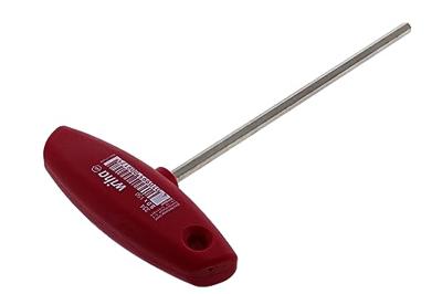 Wiha 334 Inbussleutel Sleutelbreedte (metrisch): 5 mm Koplengte: 150 mm Afmeting, lengte: 182 mm