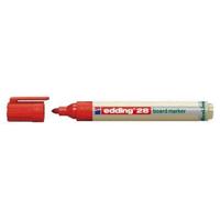 Whiteboardmarker edding 28 EcoLine rond 1.5-3mm rood | 10 stuks - thumbnail