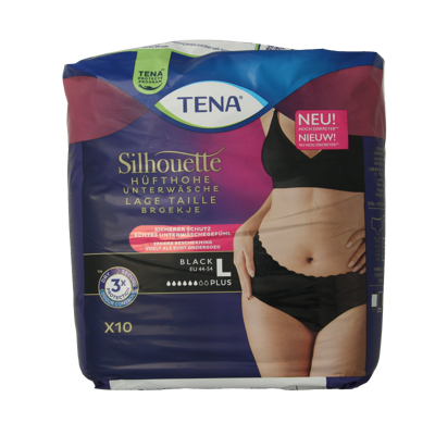 Silhouette plus low waist zwart L 10 Stuks Silhouette plus low waist zwart L 10 Stuks