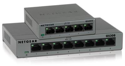 Netgear GS305-100PAS Unmanaged L2 Gigabit Ethernet (10/100/1000) zwarte netwerkschakelaar - netwerkschakelaar (onbeheerd, L2, Gigabit Ethernet (10/100/1000), wandmontage)