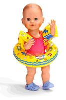 Heless poppen zwemring met zwembandjes - thumbnail