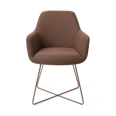 Jesper Home Eetkamerstoel 'Hiroo' Cross Rose, kleur Rustic Rye
