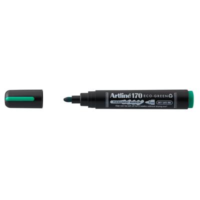 Permanent marker artline 170 eco rond m groen