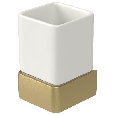 Bekerhouder Haceka Aline Gold 7,4x11,4 cm Keramiek Mat Goud Bekerhouder Haceka Aline Gold 7,4x11,4 cm Keramiek Mat Goud