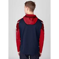 JAKO 6822 Jas Met Kap Performance - Marine/Rood - L - thumbnail