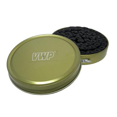 VWP Ketting 1/2-1/8 102 bmx/fs teflon coated (in blik) zwart
