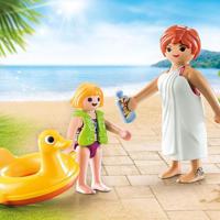 Playmobil family fun duopack waterpark badgasten - 70690 - thumbnail