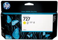 727 - 130 ml - geel - origineel - DesignJet - inktcartridge - voor DesignJet T1500, T1530, T2500, T2530, T920, T930 - thumbnail