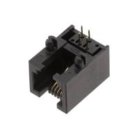 encitech RJJU-64-123-E3H-011 RJ-inbouwbus 3253-0002-01 Bus, inbouw horizontaal Aantal polen (sensoren) 6P4C 1 stuk(s) - thumbnail