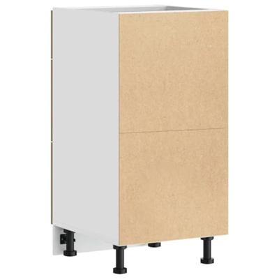 Onderkast Lyon 40x46x81,5 cm bewerkt hout artisanaal eikenkleur