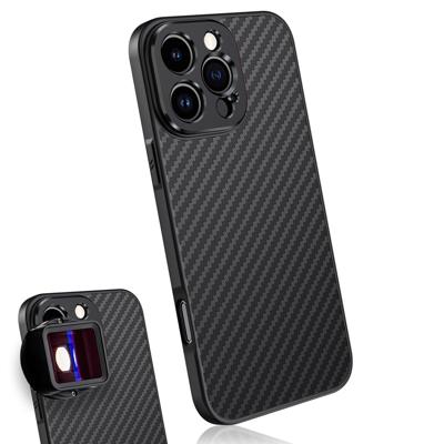MOJOGEAR 17mm lens case voor iPhone 16 Pro - Carbon