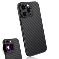 MOJOGEAR 17mm lens case voor iPhone 16 Pro - Carbon - thumbnail