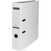 Pergamy ordner, voor ft A4, uit PP en papier, zonder beschermrand, rug van 7,5 cm, wit - thumbnail