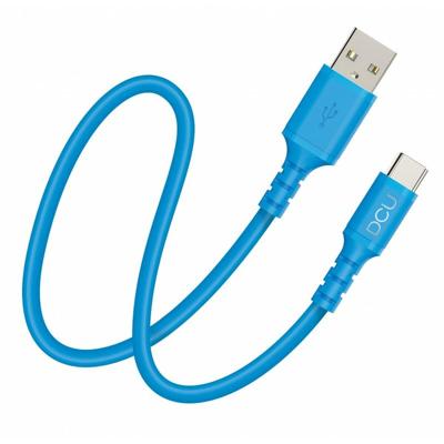 Kabel USB A naar USB-C DCU Blauw 1 m Kabel USB A naar USB-C DCU Blauw 1 m