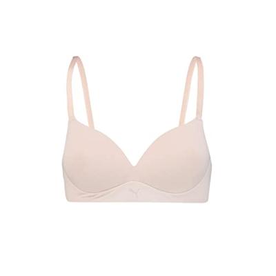 BH zonder beugel met vulling - Everyday - Comfort T-shirt Bh die niet doorschijnt - Zwart - Huidskleur - Wit