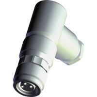TE Connectivity T4112001041-000 Sensor/actuator connector, niet geassembleerd M12 Aantal polen (sensoren): 4 Bus, haaks 1 stuk(s) - thumbnail