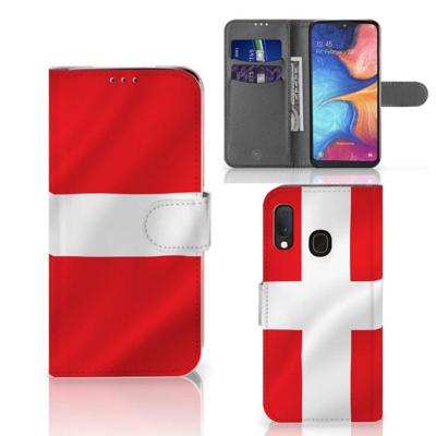 Samsung Galaxy A20e | Bookstyle Case | Denemarken Samsung Galaxy A20e | Bookstyle Case | Denemarken