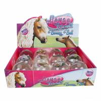 Diverse Merken Horse friends stuiterbal met licht (6,5cm/6 ass.) - thumbnail