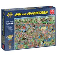 Jumbo Jan van haasteren legpuzzel - oud hollandse ambachten, 1000st. - thumbnail