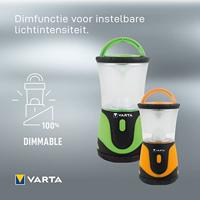 Varta 17664101111 Sports 3AA, 1 W LED Campinglantaarn 90 lm werkt op batterijen 230 g Oranje, Zwart - thumbnail
