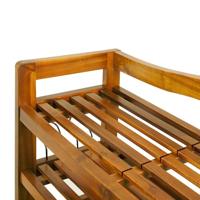 Monzana Schoenenrek - gemaakt - van - Acaciahout - extra - breed - thumbnail