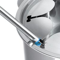 Unold Elegance Fondue 1000 W Met handmatige temperatuursinstelling RVS, Zwart - thumbnail