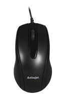 Activejet AMY-083 muis USB Type-A Optisch 1000 DPI Ambidextrous - thumbnail