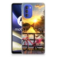 Motorola Moto G51 5G | Silliconen Back Cover | Amsterdamse Grachten - thumbnail
