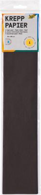 Crepepapier folia 50x250cm 10vel 199 zwart | 10 stuks