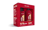 REVLON Revlon Uniq One All In One Duo Pack - 150 ml Behandeling & 230 ml Shampoo - thumbnail