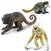 Safari speelfiguren Primaten Toob junior 10 delig - thumbnail