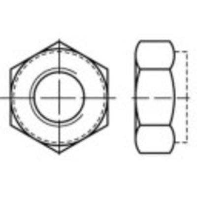 TOOLCRAFT TO-5374731 Zeskantmoeren M5 RVS A2 1000 stuk(s)