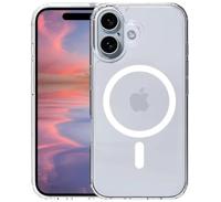 Casecentive Silicone MagSafe Case iPhone 16 clear - thumbnail