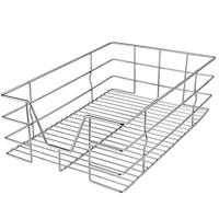 Opvouwbare poef met opslag donkergrijs - thumbnail