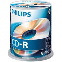 CD-R Philips 80Min 700MB 52x SP 100 stuks - thumbnail