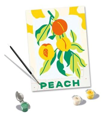 Ravensburger Creart schilderen op nummer - perzik