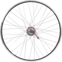 Shimano achterwiel 28" / 622 x 19c zac19 velg met nexus 7 remnaaf zwart / zilver - thumbnail